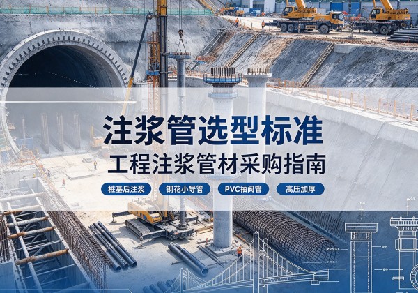 柯桥注浆管选型标准